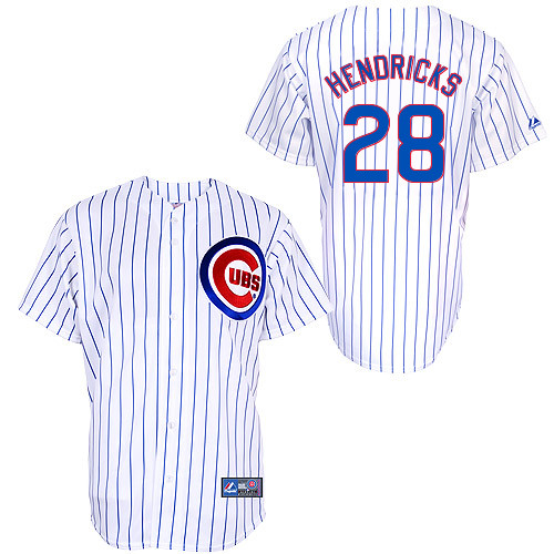 Kyle Hendricks #28 Youth Baseball Jersey-Chicago Cubs Authentic Home White Cool Base MLB Jersey